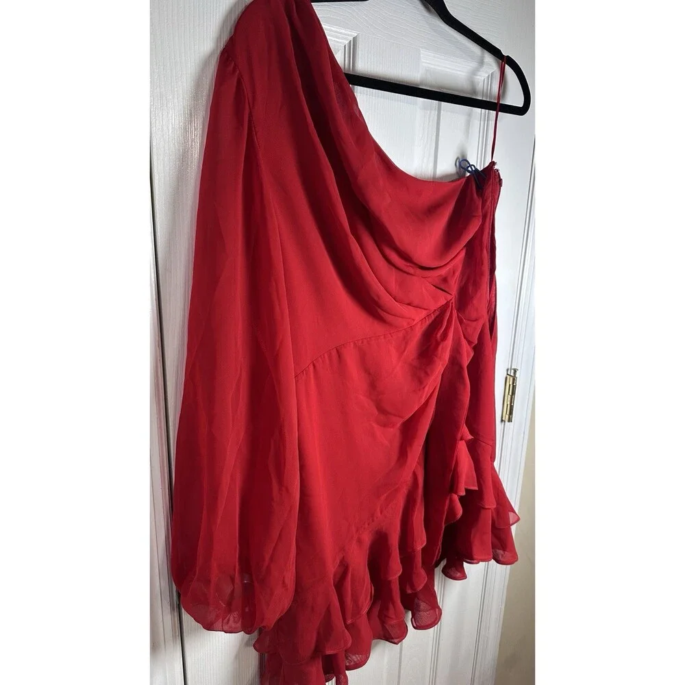 NWT Michael Costello X Revolve Sunny Mini Dress $248 Size XL - Picture 9 of 10